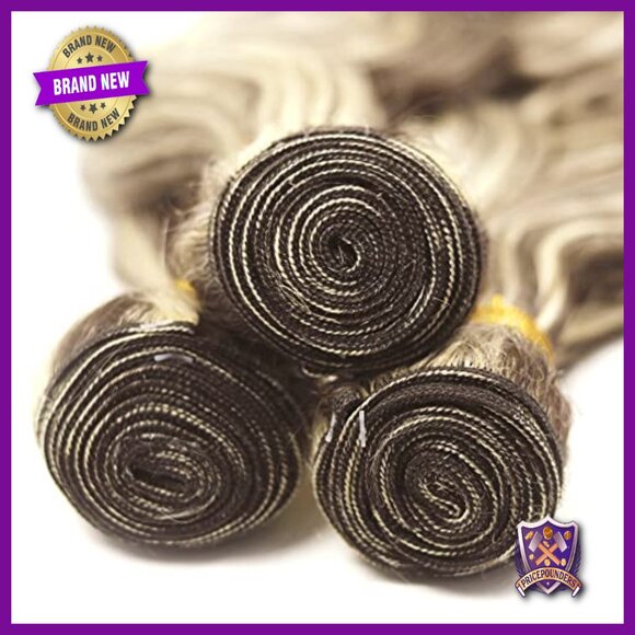 Brazilian Virgin Human Hair Extensions 3 Bundles Body Wave 24-28 Inch main image 6